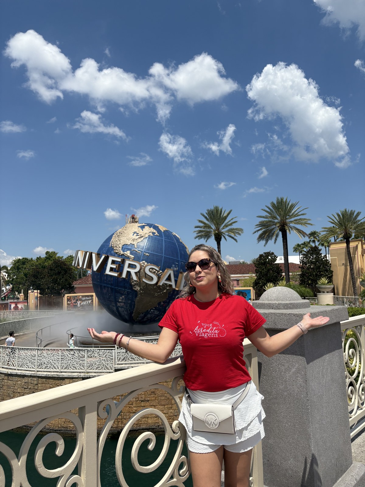 Ellen Reis, fundadora da Você Acredita Viagens, em Orlando